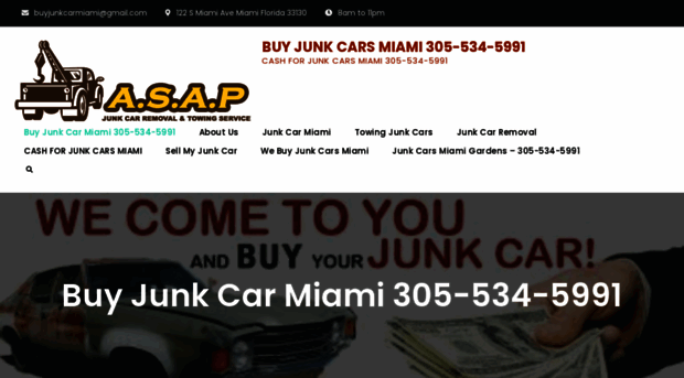 buyjunkcarmiami.com