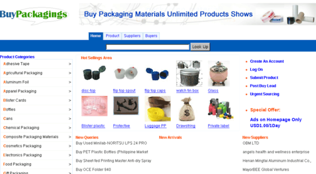 buypackagings.com