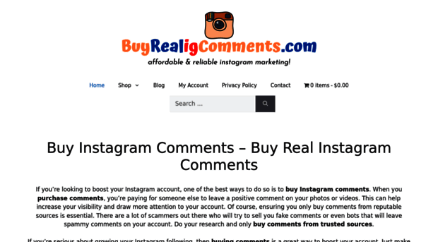 buyrealigcomments.com