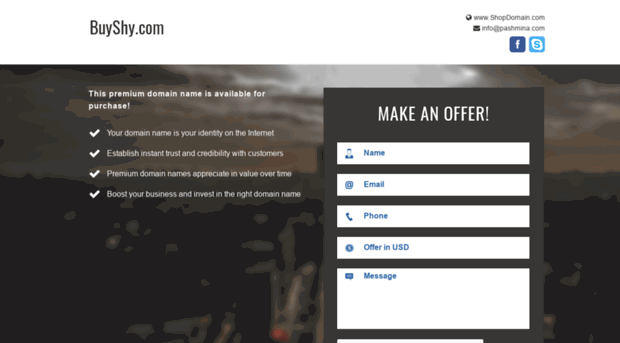 buyshy.com