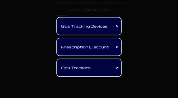 buythetracker.com