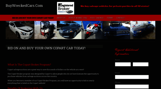 buywreckedcars.com