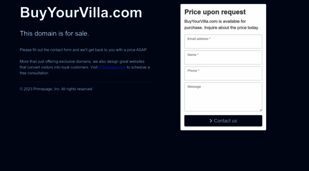 buyyourvilla.com