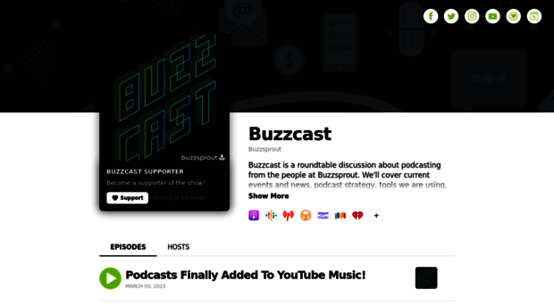 buzzcast.buzzsprout.com