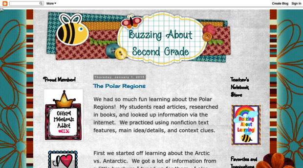 buzzingaboutsecondgrade.blogspot.com