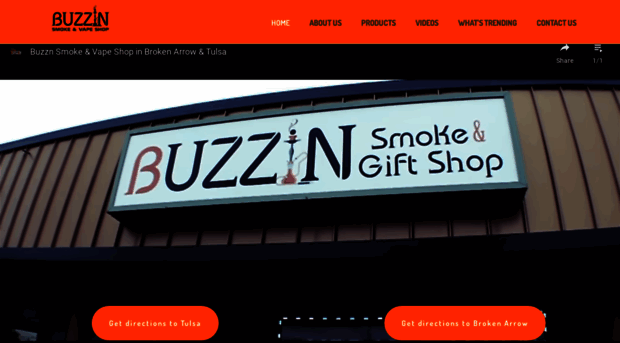 buzzinsmokeshop.com