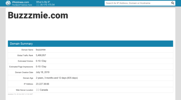 buzzzmie.com.ipaddress.com