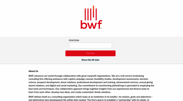 bwf.apscareerportal.com