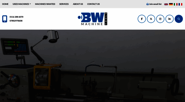 bwmachinetools.co.uk