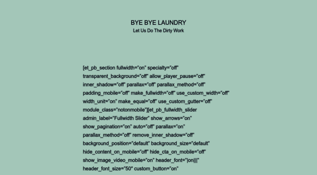 byebyelaundry.com
