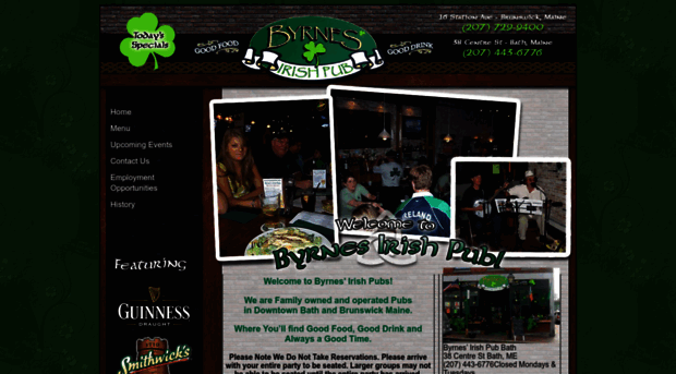 byrnesirishpub.com