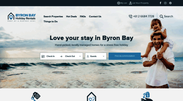 byronbayholidayrentals.com