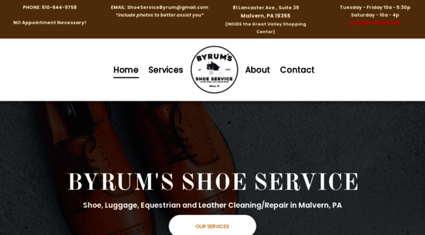 byrumsshoeservice.com