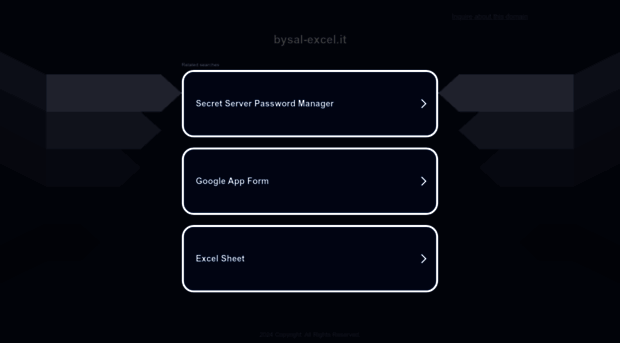 bysal-excel.it