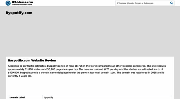 byspotify.com.ipaddress.com