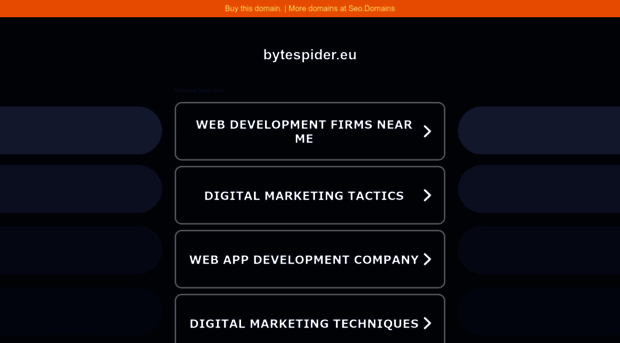 bytespider.eu