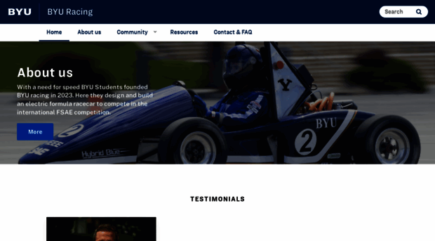 byuracing.byu.edu