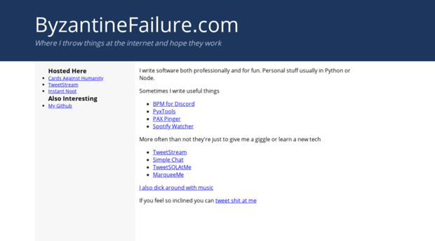 byzantinefailure.com