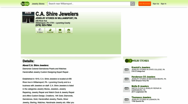 c-a-shire-jewelers.hub.biz