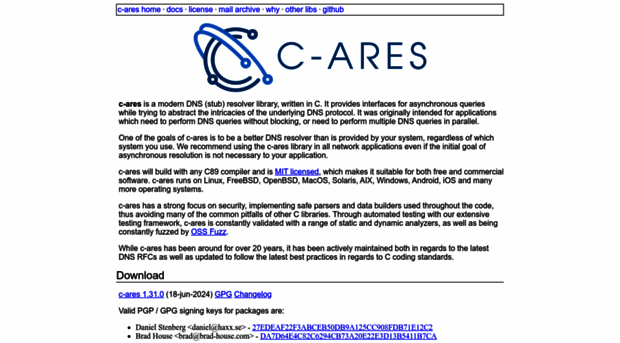 c-ares.org