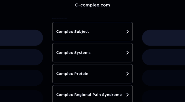 c-complex.com