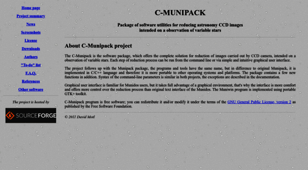 c-munipack.sourceforge.net