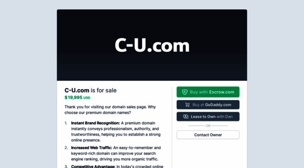 c-u.com
