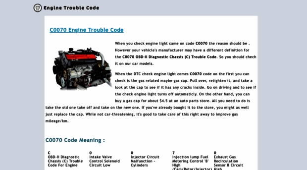 c0070.engine-trouble-code.com