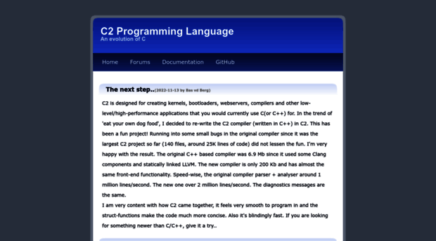 c2lang.org