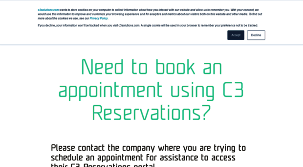 c3reservations.com