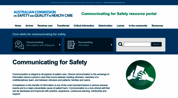 c4sportal.safetyandquality.gov.au