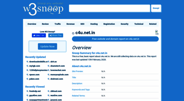 c4u.net.in.w3snoop.com