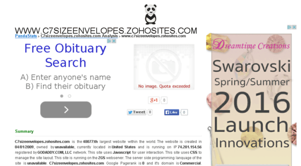 c7sizeenvelopes.zohosites.com.pandastats.net