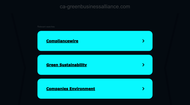 ca-greenbusinessalliance.com