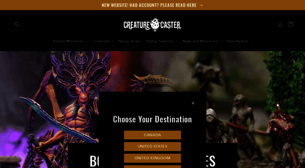 ca.creaturecaster.com