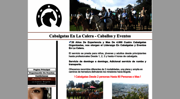 caballosycabalgatasenlacalera.com