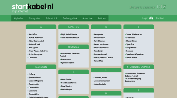 cabaret.startkabel.nl
