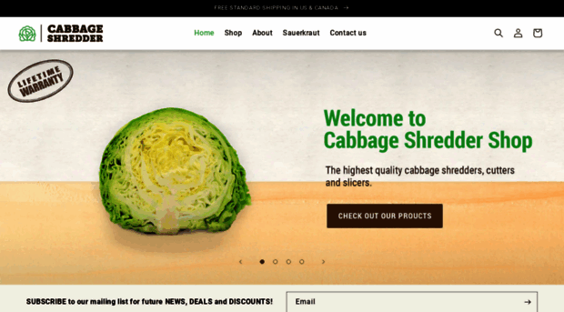 cabbageshredder.com