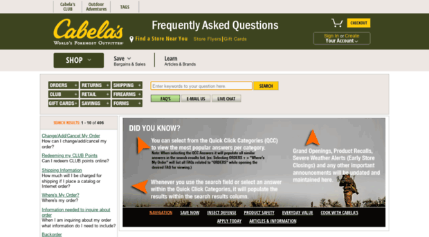 cabelas.custhelp.com