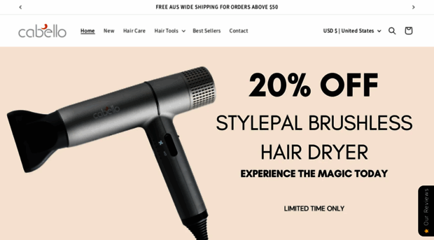 cabellohairtools.com.au