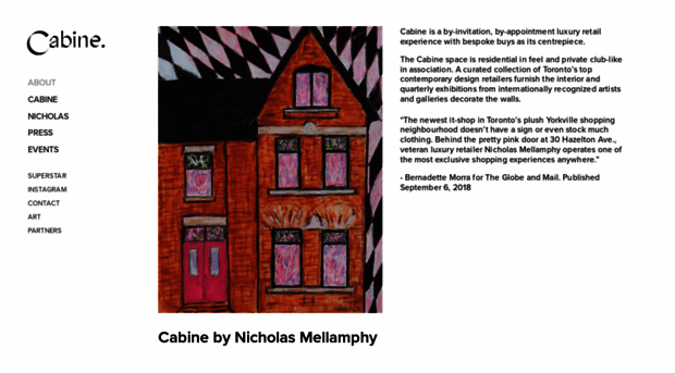 cabinebynicholasmellamphy.com