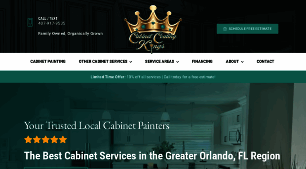 cabinetcoatingkings.com