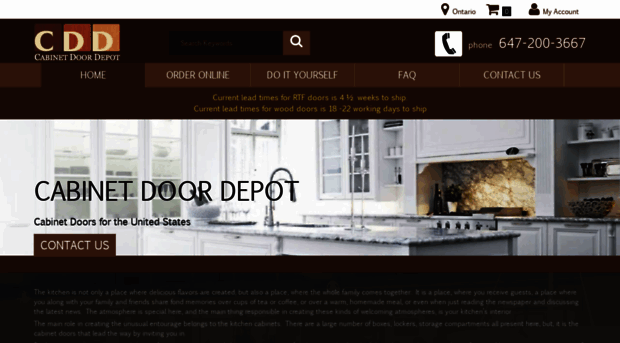 cabinetdoordepot.com