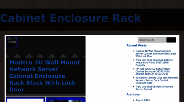 cabinetenclosurerack.com