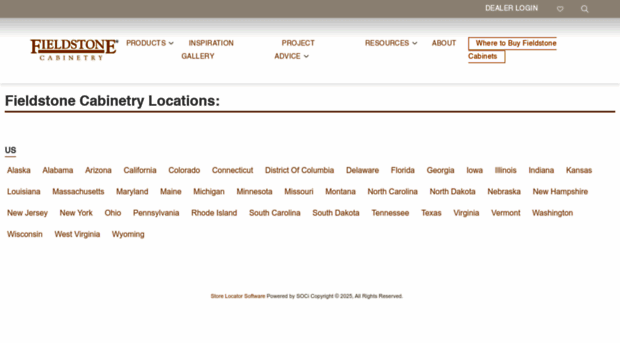 cabinetstores.fieldstonecabinetry.com
