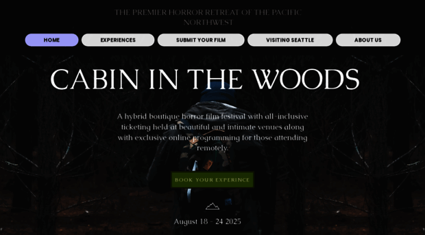 cabininthewoodsfilmfestival.com