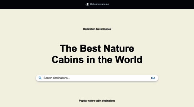 cabinrentals.me
