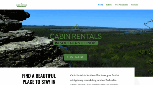 cabinrentalsinsouthernillinois.com