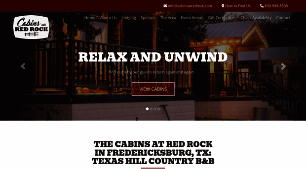 cabinsatredrock.com