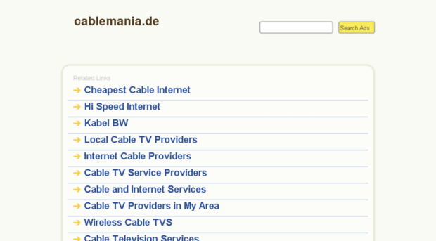 cablemania.de